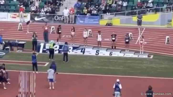 Transgender high school runner in Oregon hears boos from crowd after winning girls' 200-meter state title