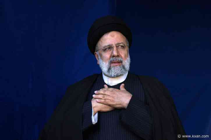 Helicopter carrying Iran's president suffers a 'hard landing,' state TV says