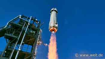 Bezos Rückkehr in den Weltraumtourismus endet mit einer Fallschirmpanne