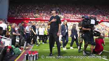 Emotionaler Abschied: Jürgen Klopp kämpft mit den Tränen