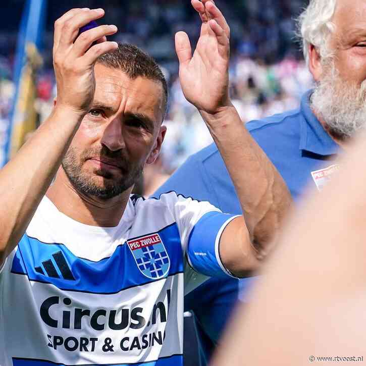 De állerlaatste van PEC-icoon Bram van Polen: "Zoveel liefde gekregen van alles en iedereen"