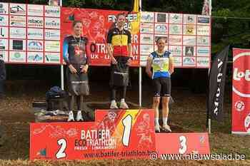 Gewezen zwemster Odil Wittemans pakt brons op BK sprinttriatlon: “Ik hou van het sfeertje in de triatlon”