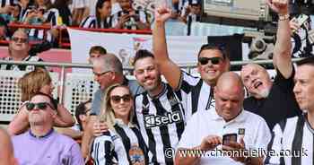 Pictures of Newcastle United fans in London as Magpies beat Brentford 4-2 in season finale