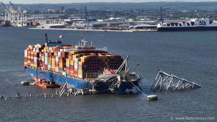 Container ship that caused Baltimore bridge collapse to be refloated, moved out of channel