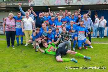 VKS Hamme-Zogge dankt penaltyheld Diaz Van Overloop en mag naar tweede: “Dit vieren we de hele nacht”