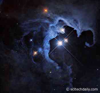 Cosmic Geode: Hubble Captures the Birth of a Sun-like Star