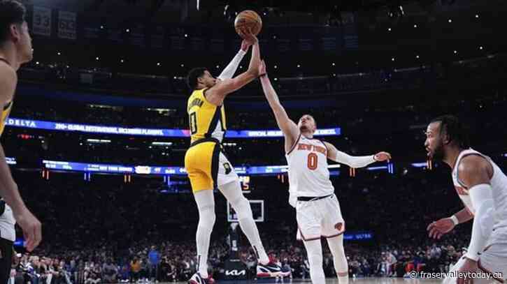 Pacers dunk Knicks 130-109 in Game 7, reach Eastern Conference finals