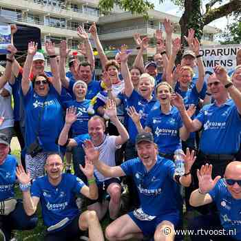 Deventer Roparun team haalt bijna ton op voor inrichting nieuw hospice
