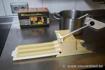 Hebt u nog een krokettenmachine van Gaspard Thienpont in huis?