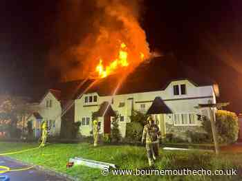 Stoborough fire breaks out after lightning strikes in area
