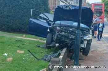 Sidcup Station Road crash: Person treated at scene