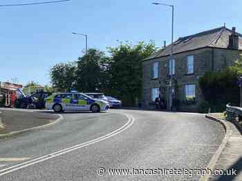 Man arrested after crash at Turton and Tottington junction