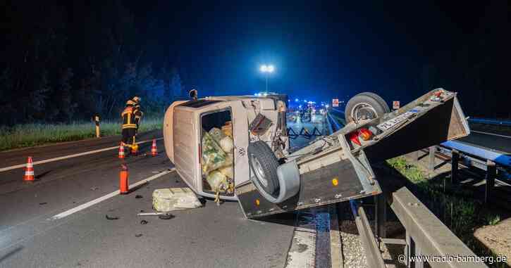 Unfall am frühen Morgen auf der A73