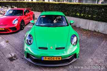 Gespot – Rode 991 GT3 vs. groene 992 GT3