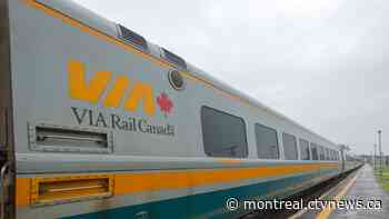 Woman in her 30s in critical condition after her truck collided with a Via Rail train near Montreal