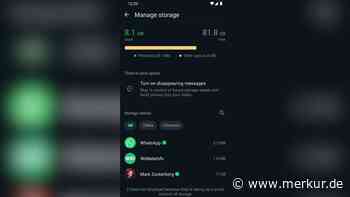 Speicher schon wieder voll? Neues WhatsApp-Update hilft bei lästigem Dauerproblem