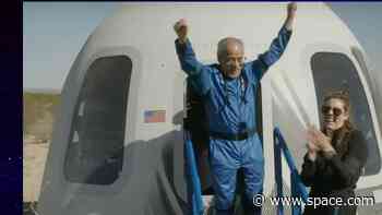 'This was a life-changing experience:' 1st Black astronaut candidate exults after suborbital launch (video)