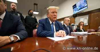 „Sie starren mich nicht an“: Eklat im Trump-Prozess