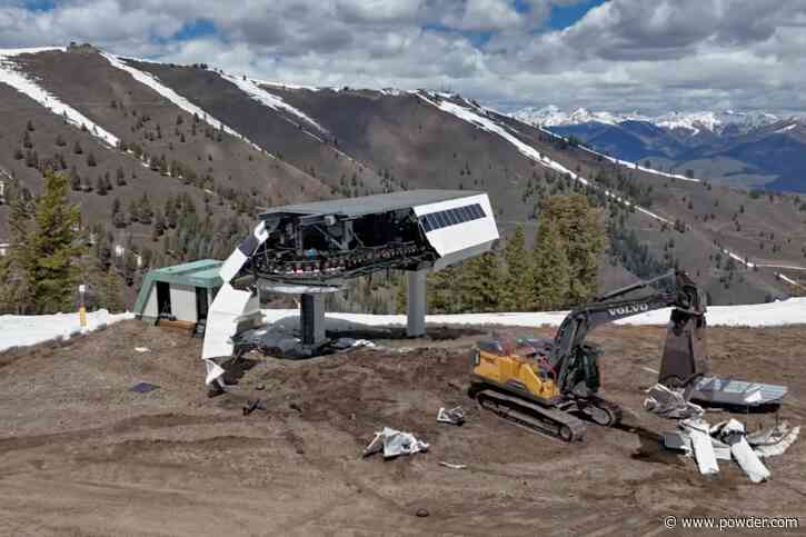 Sun Valley, ID, Begins Demolition of Seattle Ridge Lift