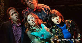 Review: In ‘Three Houses,’ a Dark Karaoke Night of the Soul