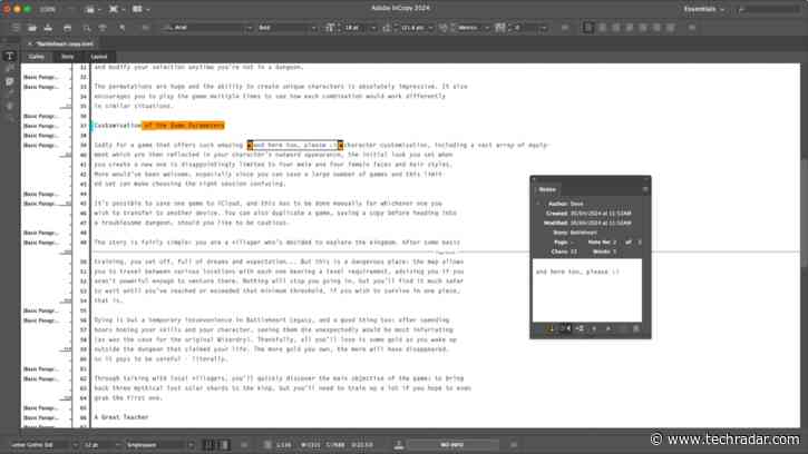 Adobe InCopy (2024) review