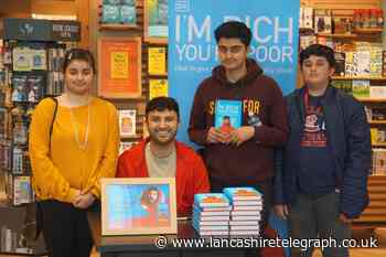 Shabaz Ali meets fans at Blackburn Waterstones book signing