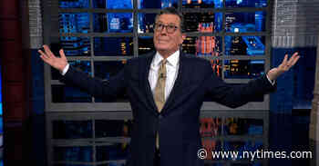 Stephen Colbert Slams Justice Alito for Using His Wife as a Scapegoat