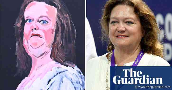 Gina Rinehart tried to hide her portrait – it went global instead