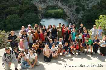 Frans leren in verbroederingsgemeente Aubenas