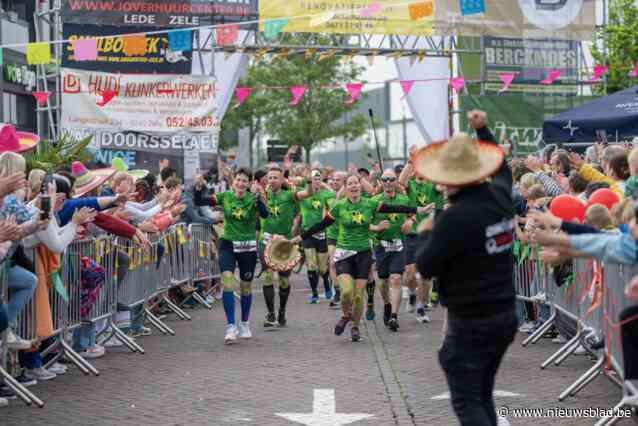 Kloddelopers op hartelijke ontvangst getrakteerd