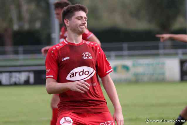 SCHOENEN AAN DE HAAK. Jonas Decoene stopt er op zijn 26ste al mee bij VC Ardooie: “Elk jaar dat ik langer voetbal, betekent een vervroegd risico op artrose”