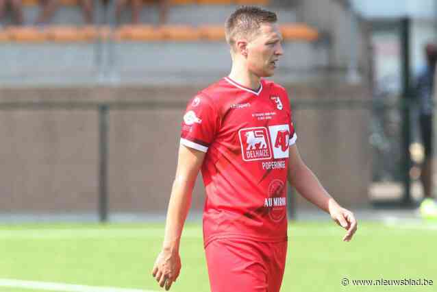 SCHOENEN AAN DE HAAK. Knieproblemen dwingen Jens Claeys (SK Vlamertinge) tot afscheid: “Ik denk niet dat ik in het zwarte gat val”