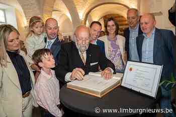 Sint-Truiden: Beiaardier gehuldigd tijdens feestjaar belforttoren