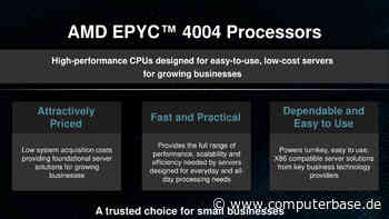 Einsteiger-Server-CPUs: AMD Ryzen 7000 (X3D) gibt es nun auch als AMD Epyc 4004