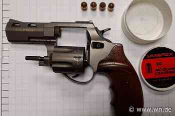 Nach Drohung gegen Bahnmitarbeiter: Polizei stellt Revolver sicher