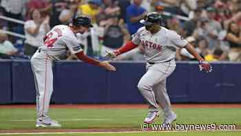 Rafael Devers sets team record by homering in 6th straight game as Red Sox top Rays 5-0