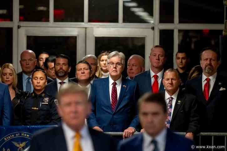 Lt. Gov. Dan Patrick among Texans who attended Trump trial in New York