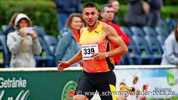 Sprinter aus Altburg: Deniz Almas wird nur Dritter auf seiner Lieblingsbahn