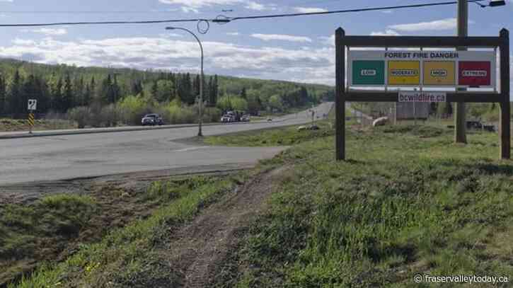 Cooler, wetter weather aids B.C. wildfire fight in northeast