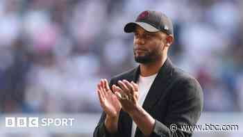 Burnley's Kompany surprise candidate for Bayern job