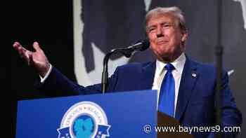 Trump shares, then deletes video with 'Unified Reich' newspaper headline