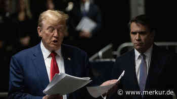 Trumps Schweigegeld-Prozess nähert sich dem Finale: Wann ein Urteil feststehen könnte