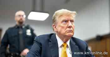 Prozess um Schweigegeldzahlungen: Trump schweigt vor Gericht