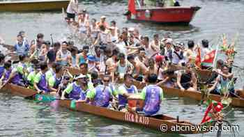 WATCH:  Dragon boats to race in Washington, DC