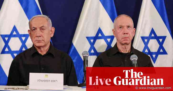 Israel-Gaza war: ICC arrest warrant ‘attempt to deny Israel the right to defend itself’, says Israel defence minister – as it happened