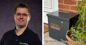East Yorkshire dad’s clever invention after missing parcel deliveries