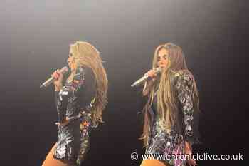 Cheryl halts Girls Aloud show in Belfast for Nadine Coyle passport dig