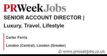 Carter Ferris: SENIOR ACCOUNT DIRECTOR | Luxury, Travel, Lifestyle