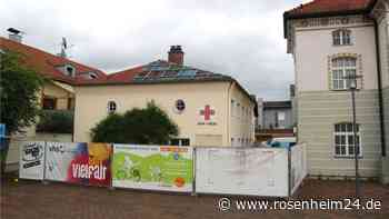 Im Kolbermoorer Zentrum: Ehemaliges BRK-Heim weicht neuem Musikschul-Anbau