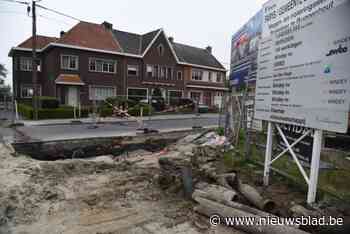 Grote rioleringswerken in het centrum opgestart met aansluiting in Kamerstraat